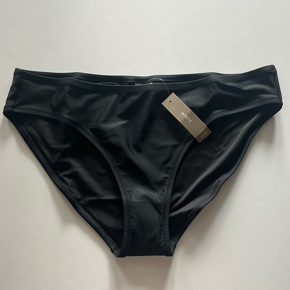 J. Crew Black Bikini Swimwear Sleek Design